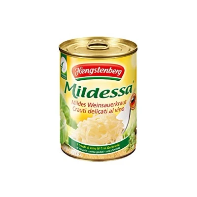 Abbildung von Sauerkraut in Weißwein Mildessa 580 ml. Hengstenberg