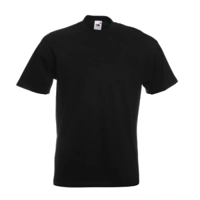 Abbildung von Fruit of the Loom Herren Super Premium Kurzarm T Shirt XL Schwarz