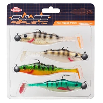 Abbildung von Berkley Pulse Realistic Perch Prerigged 11cm Gummifisch