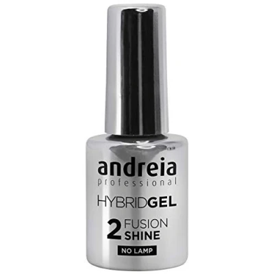 Abbildung von Andreia Professional Hybrid Gel Nagellack 2 Schritte und keine Lampe erforderlich Langlebig leicht zu entfernen Fusion Shine 10.5 ml