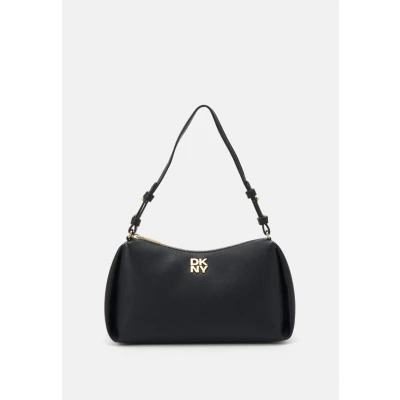 Abbildung von DKNY REMY TZ Shoulder Handtasche, Damen, Größe: One Size, Black/gold