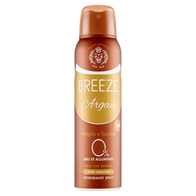 Abbildung von Breeze Argan Deodorant Spray 48h Vanille und Sandale 0% Aluminiumsalze 150 ml