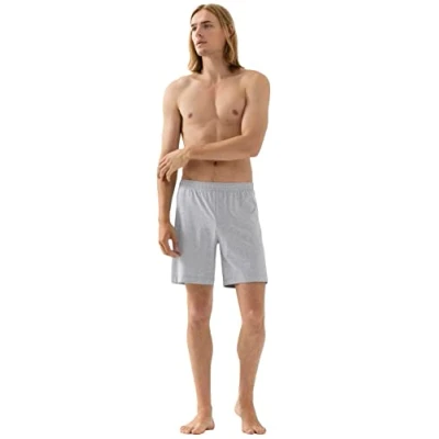 Abbildung von mey Nachtwäsche Hose, Herren, Größe: Small, Light grey melange