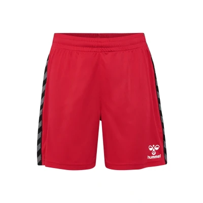 Abbildung von Hummel Authentic kurze Sporthose für Kinder, Größe: 116, True red