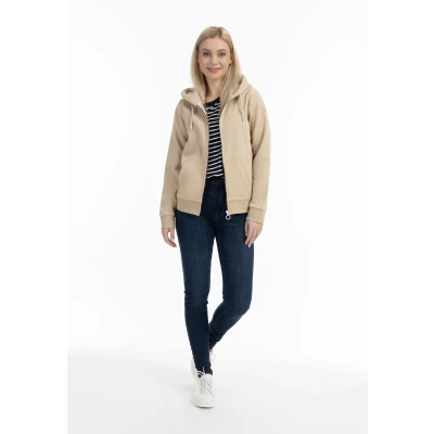 Abbildung von DREIMASTER Maritim Damen Kapuzenjacke XXL / Beige 51% Baumwolle 49% Polyester
