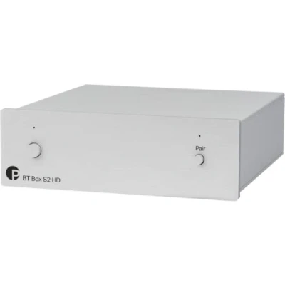 Abbildung von Pro Ject BT Box S2 HD, Audiophiler hochauflösender Bluetooth 5.0 Empfänger, unterstützt aptX Silber