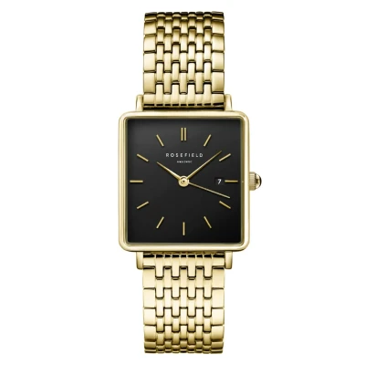 Abbildung von Rosefield BOXY Uhr goldcoloured, Damen, Größe: One Size, Gold coloured