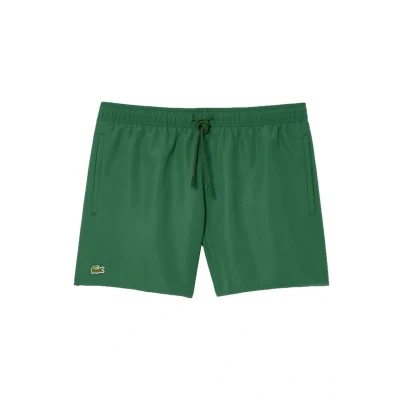 Abbildung von Lacoste Badeshorts vert vert, Herren, Größe: Small,