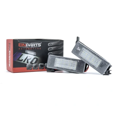 Abbildung von EINPARTS EP132 Kennzeichenleuchte LED PEUGEOT: 207 CC, 3008 I, 307 CITROËN: C3 II, C5 III Kombi, C2 Schrägheck, MERCEDES BENZ: Viano, Vito Bus