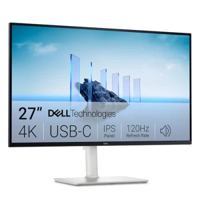 Abbildung von Dell 27 Plus 4K USB C Bildschirm S2725QC 27&#039;&#039; (3840 x 2160) 120Hz, IPS 4ms ComfortView Plus, AMD FreeSync Premium, sRGB 99%, 2xHDMI, 2xUSB C, Integrierte Lautsprecher, 3 Jahre Garantie Silber