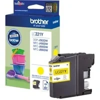 Abbildung von Brother LC 221Y Gelb Druckerpatrone
