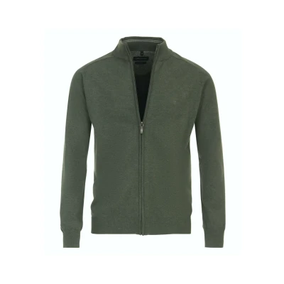 Abbildung von Casamoda UNI Strickjacke, Herren, Größe: 4XL, Grün