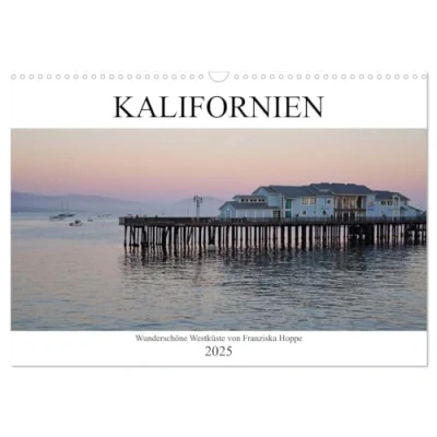 Abbildung von Kalifornien wunderschöne Westküste (Wandkalender 2025 DIN A3 quer), CALVENDO Monatskalender