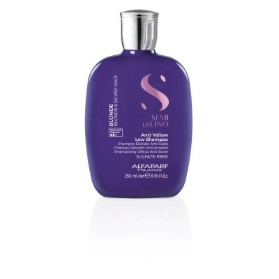 Abbildung von Alfaparf Milano Semi Di Lino Blonde Anti Yellow Low Silbershampoo 250 ml