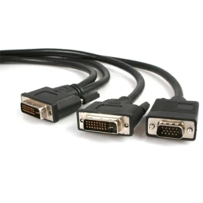 Abbildung von StarTech.com 1,8m DVI I auf D und HD15 VGA Splitter Kabel, zu Video Kabel