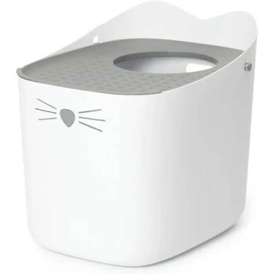 Abbildung von Catit Katzentoilette Pixi Katzentoilette, Farbe: grau