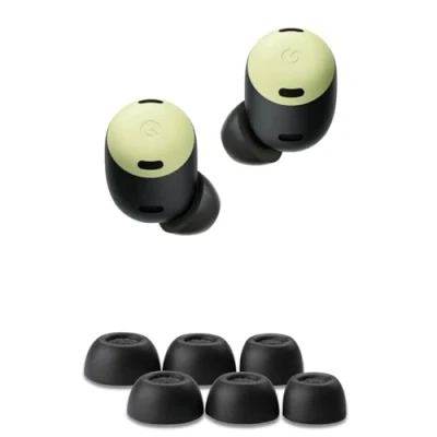 Abbildung von Comply Ohrstöpsel für Google Pixel Buds Pro, groß, 3 Paar, Schwarz
