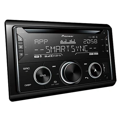 Abbildung von Pioneer FH S820DABAN, inkl. DAB Antenne, 2DIN Autoradio, CD Tuner mit FM und DAB+, Bluetooth, MP3, USB AUX Eingang, RGB Beleuchtung, Freisprecheinrichtung, 13 Band Equalizer
