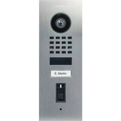 Abbildung von DoorBird Video Türsprechanlage D1101FV IP Türstation mit Fingerprint Edelstahl V2A (Außenbereich)