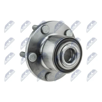 Abbildung von NTY KLP FR 033 Radlagersatz Vorderachse, Vorderachse links, rechts mit Radnabe, integriertem ABS Sensor FORD: Focus 2 Kombi, C Max