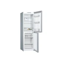 Abbildung von Bosch KGN34NLEB Serie 2 Kühl Gefrier Kombination, 186 x 60 cm, 193 L Kühlen &amp; 107 Gefrieren, Perfect Fit, LED Beleuchtung, Fresh Sense, Multi Airflow, Super Gefrieren Funktion