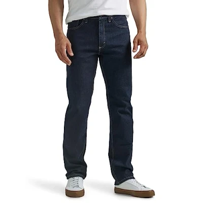 Abbildung von Wrangler Herren Jeans, frei dehnbar, Normale Passform, Rinse Denim, 31W / 30L