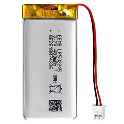 Abbildung von EEMB Lithium Polymer Akku 3,7 V 480mAh 502245 Wiederaufladbarer Lipo mit JST Anschluss für VXI Blue Parrott bestätigen Sie die Polarität des Geräts und Anschlusses vor dem Kauf