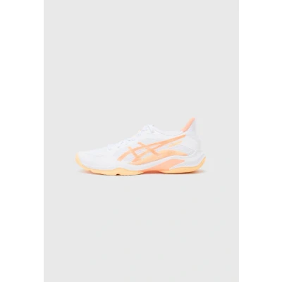 Abbildung von Asics Blade Handballschuh, Herren, Größe: 39.5, White/vivid coral Kunststoff/textil