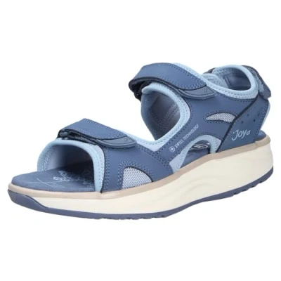Abbildung von Joya Komodo Blue Sandale, Leder / Textil, Active Sohle, Kategorie Emot Sandale