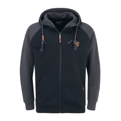 Abbildung von Indicode Jeans Idterence Sweatjacke, Herren, Größe: Medium, Navy