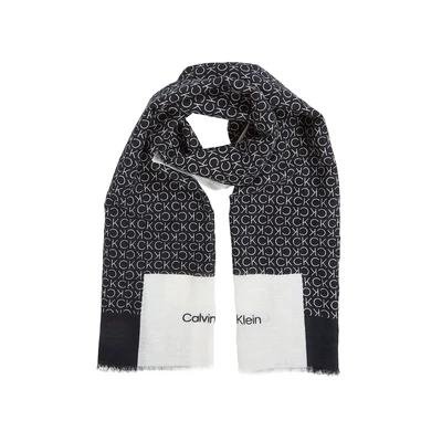 Abbildung von Calvin Klein GEO Minimal LOGO Stole Schal, Damen, Größe: One Size, Black