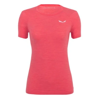 Abbildung von Salewa Zebru Fresh Merino Responsive T Shirt Women, calypso coral, M
