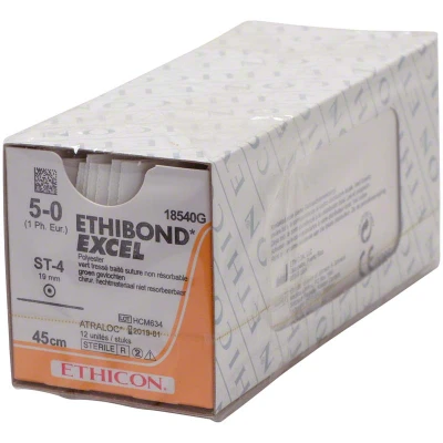 Abbildung von Ethibond Excel 5/0 ST4 0,45m 12 Folien