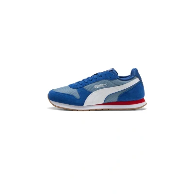 Abbildung von PUMA Unisex St Miler Sneaker, Cool Blue Weiß Clyde Royal, 44.5 EU