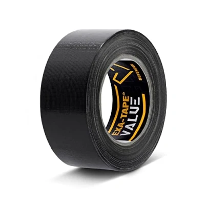 Abbildung von Defender EXA TAPE VALUE B 50 Gewebeklebeband, Schwarz, glänzend, mm x m