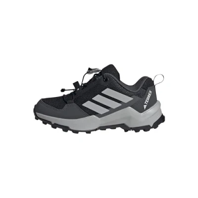 Abbildung von Adidas Terrex AX4S Speed Unisex Hikingschuh für Kinder, Größe: 33.5, Core black/grey two/grey six Lederimitat/textil