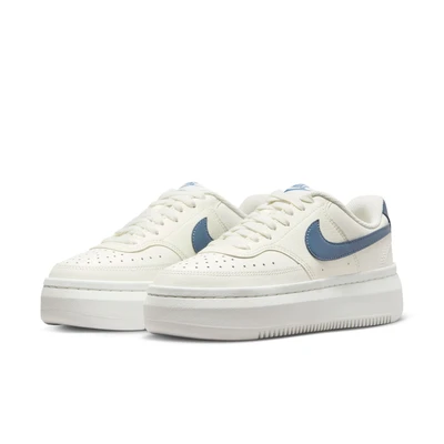 Abbildung von Nike Sportswear Damen Sneaker low, Damen, Größe: 40.5, Beige Lederimitat/textil