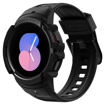 Abbildung von Rugged Armor Pro Case für die Samsung Galaxy Watch 4 / 5 40 mm Schwarz
