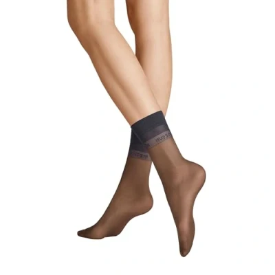 Abbildung von Hudson Damen Söckchen Glamour 20 druckfreier Bund DEN Marine 0337 39 42