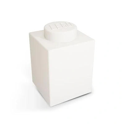 Abbildung von IQ LEGO Iconic 1x1 Silikon Ziegel Nachtlicht Weiß
