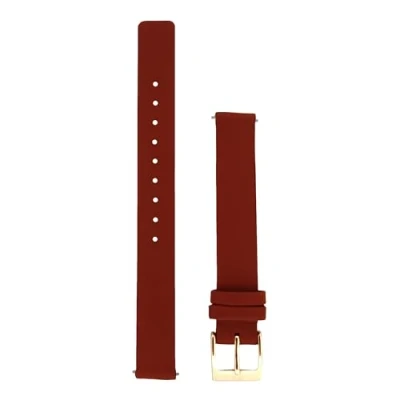 Abbildung von Skagen Uhrenarmbänder für Damen 12mm, Braun Leder, original ersatzband SKW2147