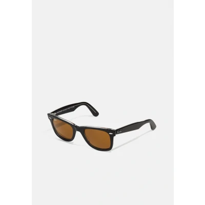 Abbildung von Ray Ban Wayfarer Unisex Sonnenbrille, Größe: 50, Black/ brown
