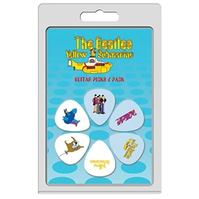Abbildung von Perri&#039;s Leathers LP TB3 The Beatles Guitar Picks, 6 Pack