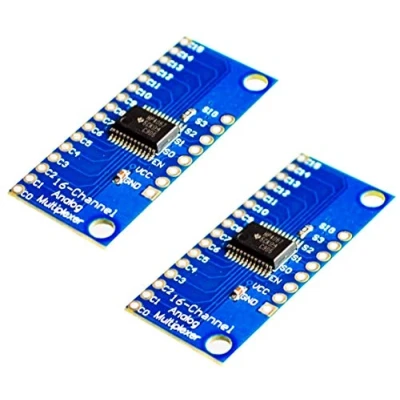 Abbildung von 2pcs CD74HC4067 16 Channel Analog Digital Multiplexer Breakout Board Module 2 stücke Kanal Modul für Arduino Rasperry Pi