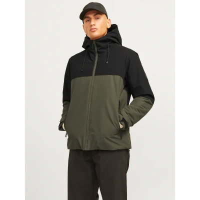 Abbildung von Jack &amp; Jones Kurzjacke &quot;JCOAIDEN TRANSITIONAL JACKET SN&quot;, mit Kapuze