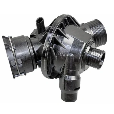 Abbildung von METZGER 4006302 Kühlwasserthermostat 87 ohne Dichtung Kunststoff BMW: 3 Limousine, 1 Schrägheck, Touring
