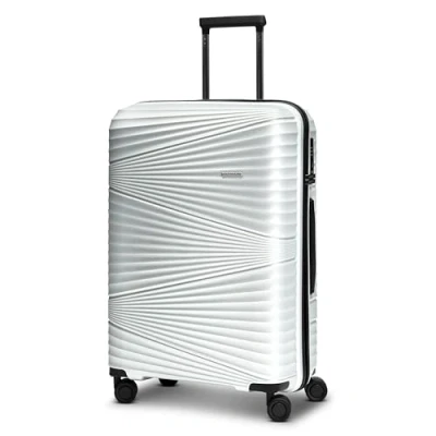 Abbildung von Pactastic Ultraleicht Hartschalen Check in Koffer Mittelgroßer Trolley 45 x 25 67 cm 62 Liter Polypropylen &amp; TSA nur 3,08 Kg (Collection 02)