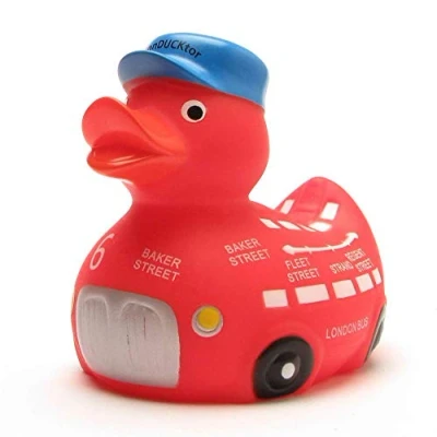 Abbildung von Duckshop I Badeente London Quietscheente England Bus Duck