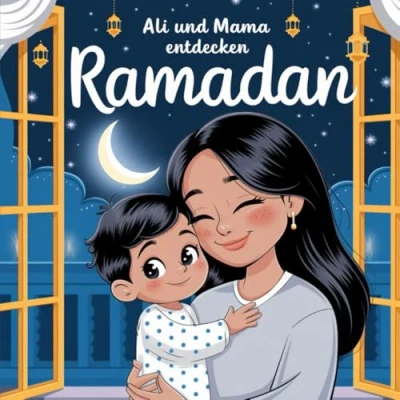 Abbildung von Ali und Mama entdecken Ramadan: Ein herzerwärmendes Kinderbuch über den heiligen Monat seine Bedeutung Mit kindgerechten Erklärungen wertvollen Lehren des Islam