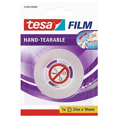 Abbildung von tesa Klebefilm 19 mm x 25 m transparent